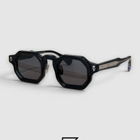 BIRDCAGE Sunglasses - black-brown - green honey