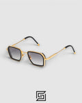 CILLIAN C100 إطار ذهبي بعدسات رمادية - GOLD_GREY
