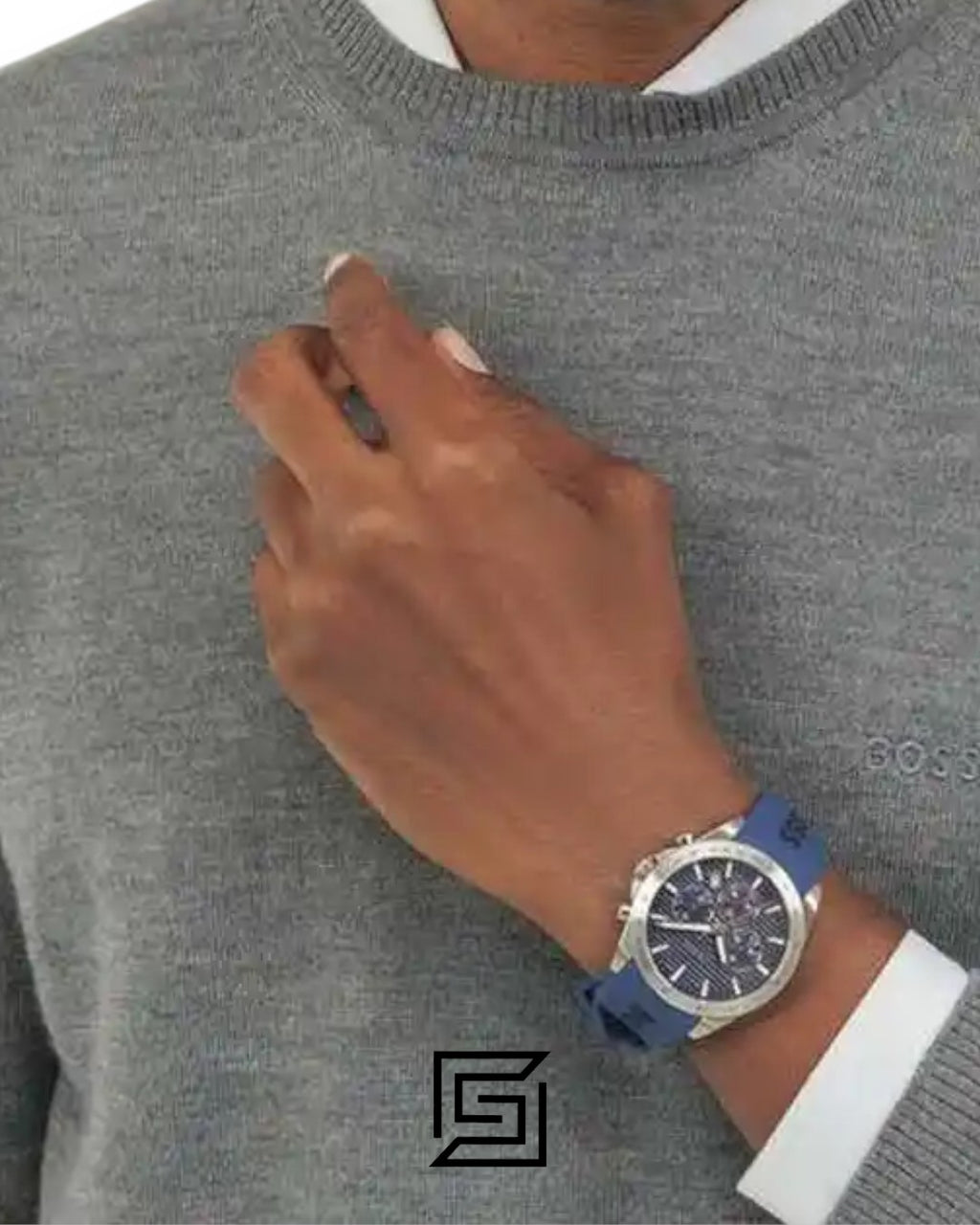 Boss 1514239 Chronograph Blue Dial Watch