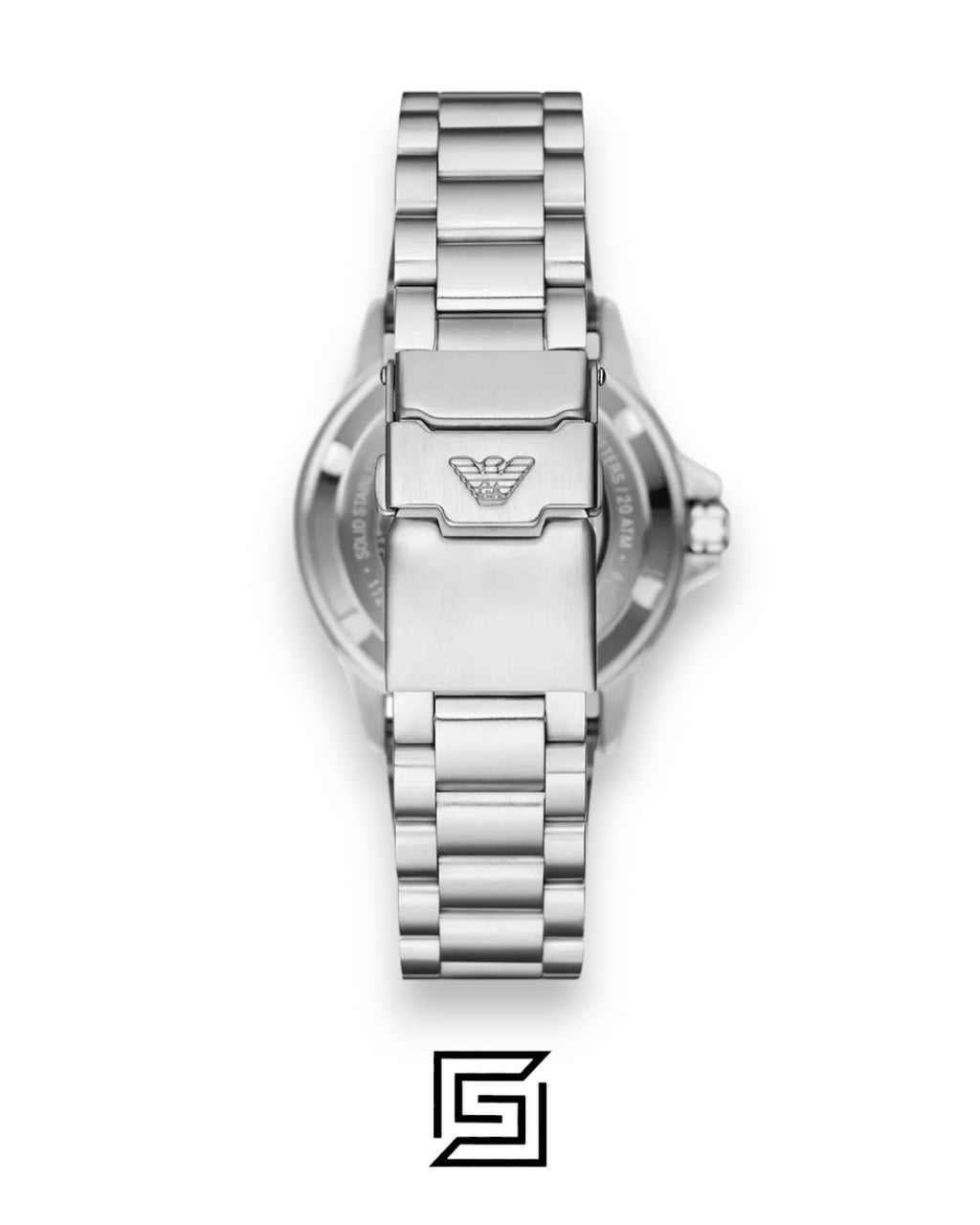 Emporio Armani AR60079 Sea Explorer 43mm Blue Dial Stainless Steel Men's Watch