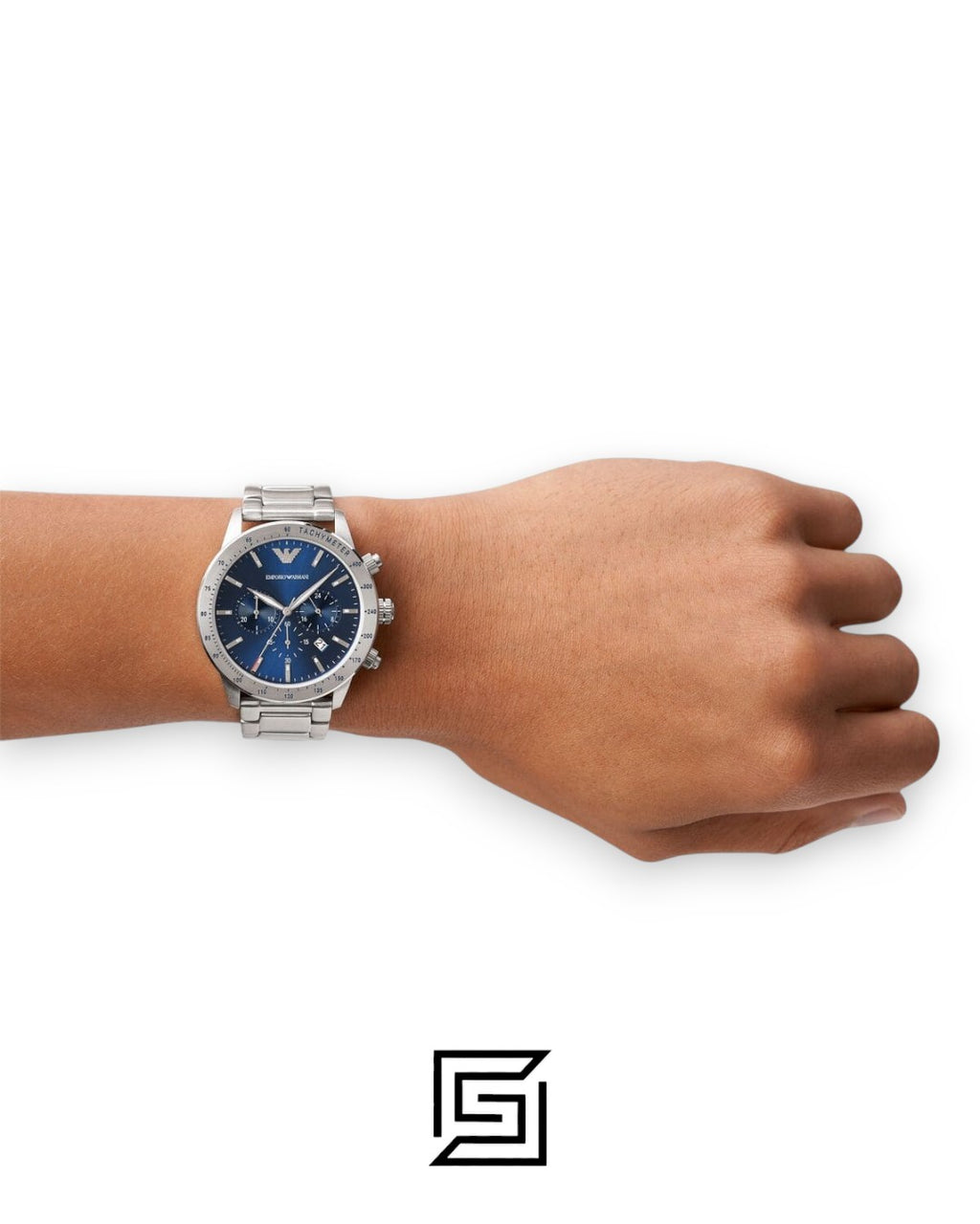Emporio Armani AR11306 Men's Chronograph Blue Dial Watch