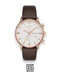 Emporio Armani AR1936 Rose Gold Tone Chronograph White Dial Men's Watch