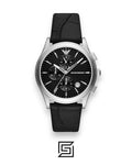 Armani AR11530 Men's Chronograph Black Dial Watch 44mm