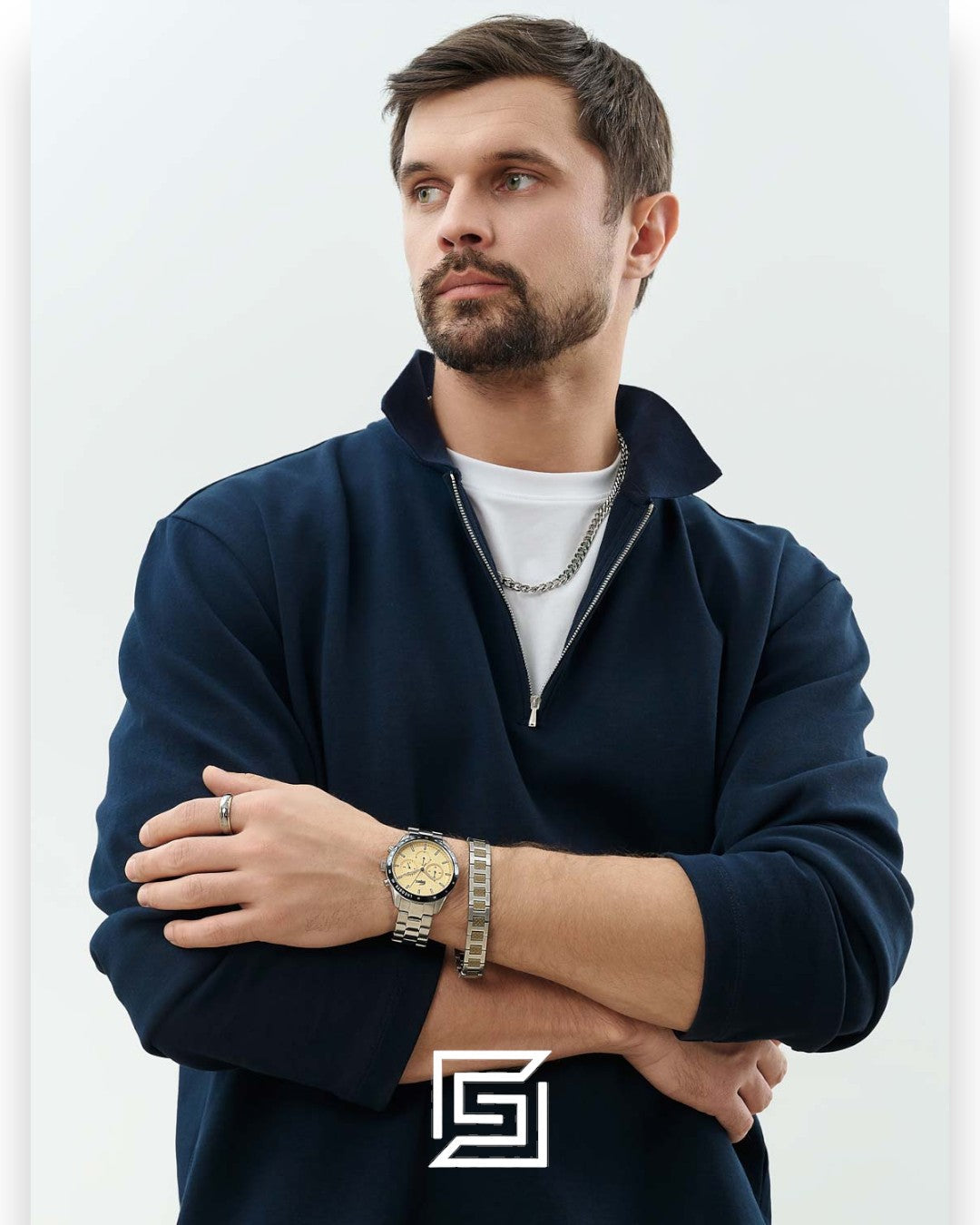 Lacoste 2011271 Gold Dial Men's Watch