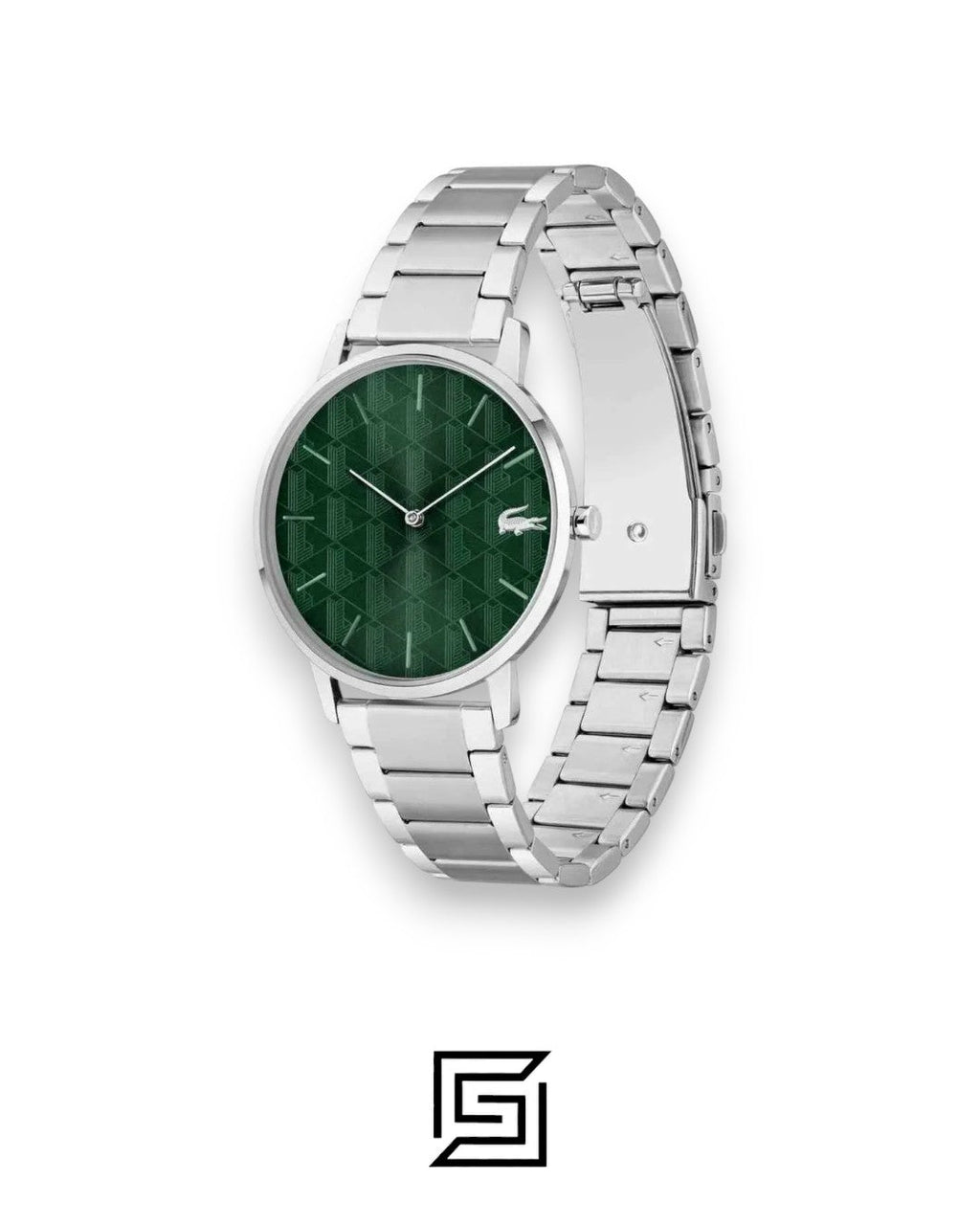 Lacoste 2011311 Green Dial Stainless Steel Watch