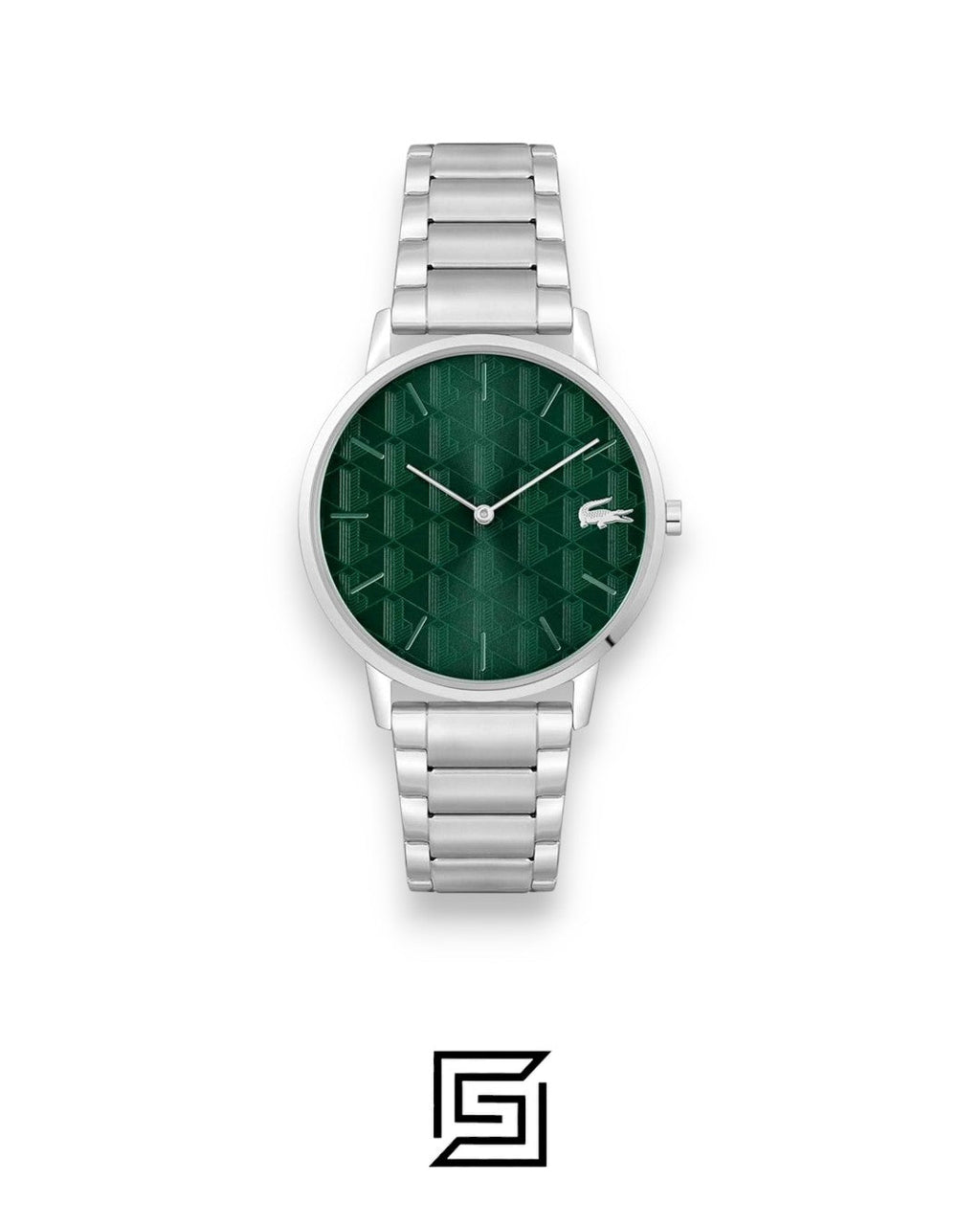 Lacoste 2011311 Green Dial Stainless Steel Watch