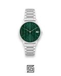 Lacoste 2011311 Green Dial Stainless Steel Watch