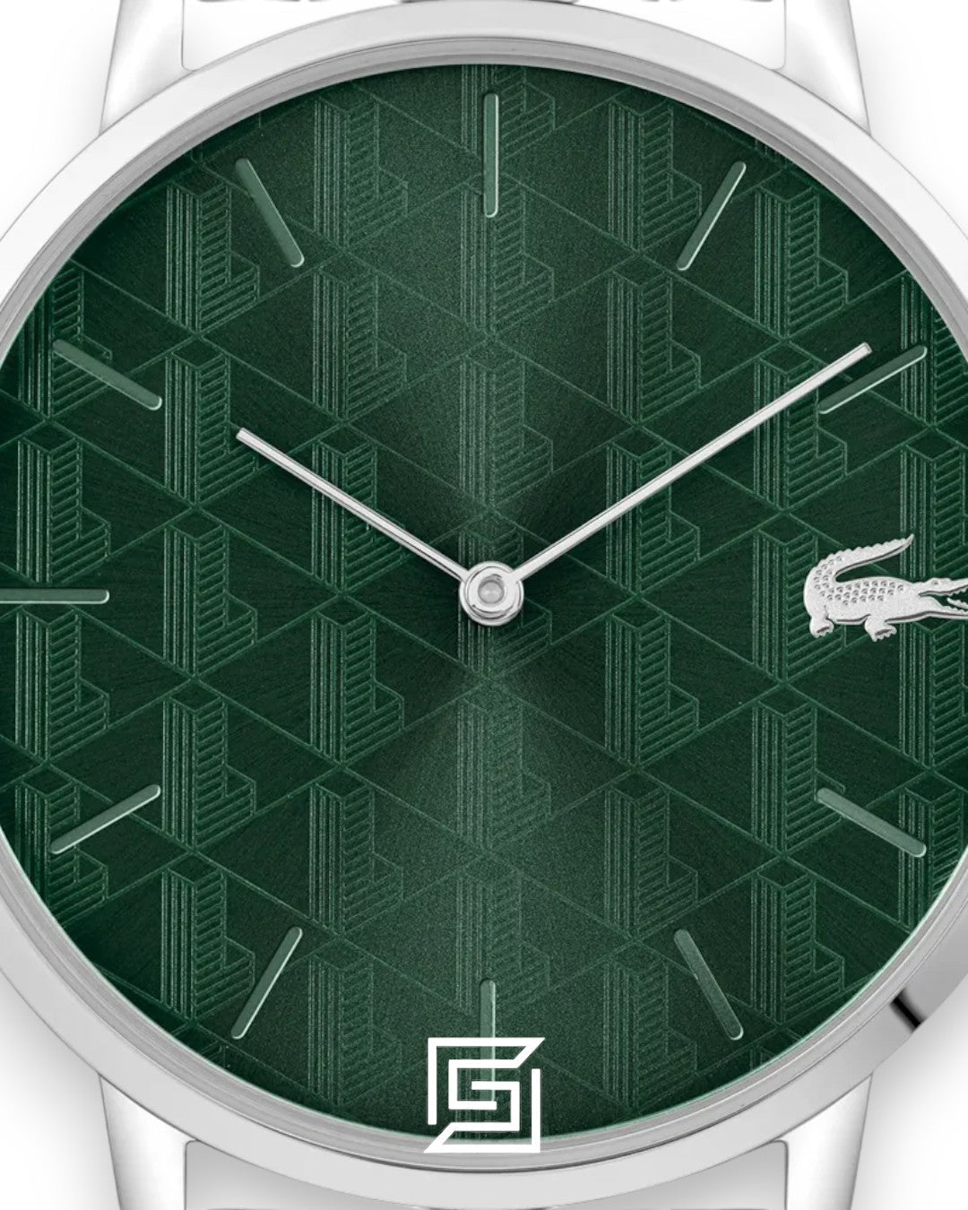 Lacoste 2011311 Green Dial Stainless Steel Watch