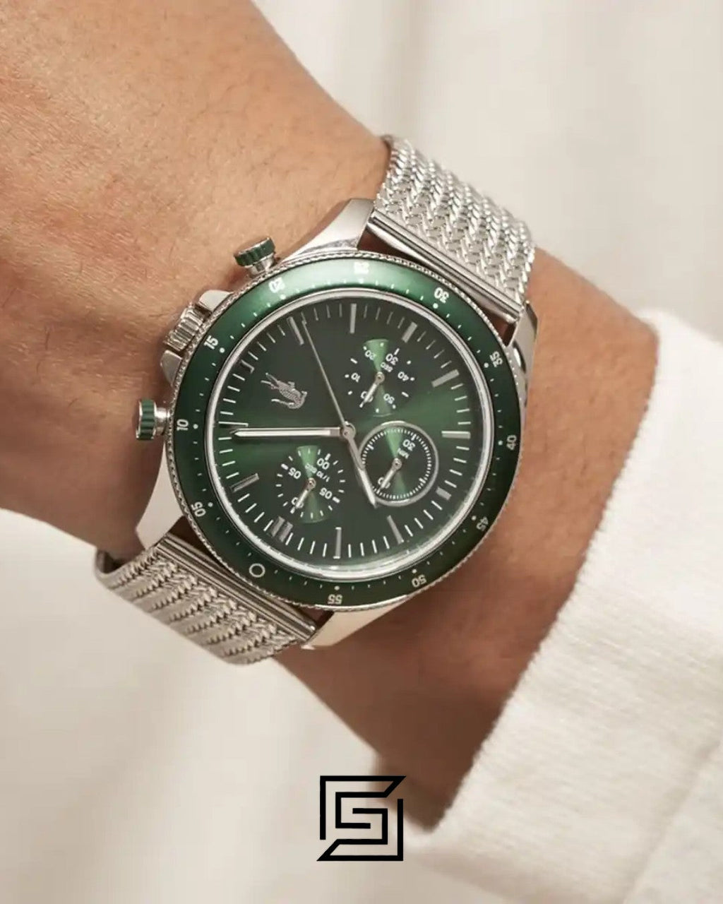 Lacoste 2011255 Men's Chronograph Green Dial Watch