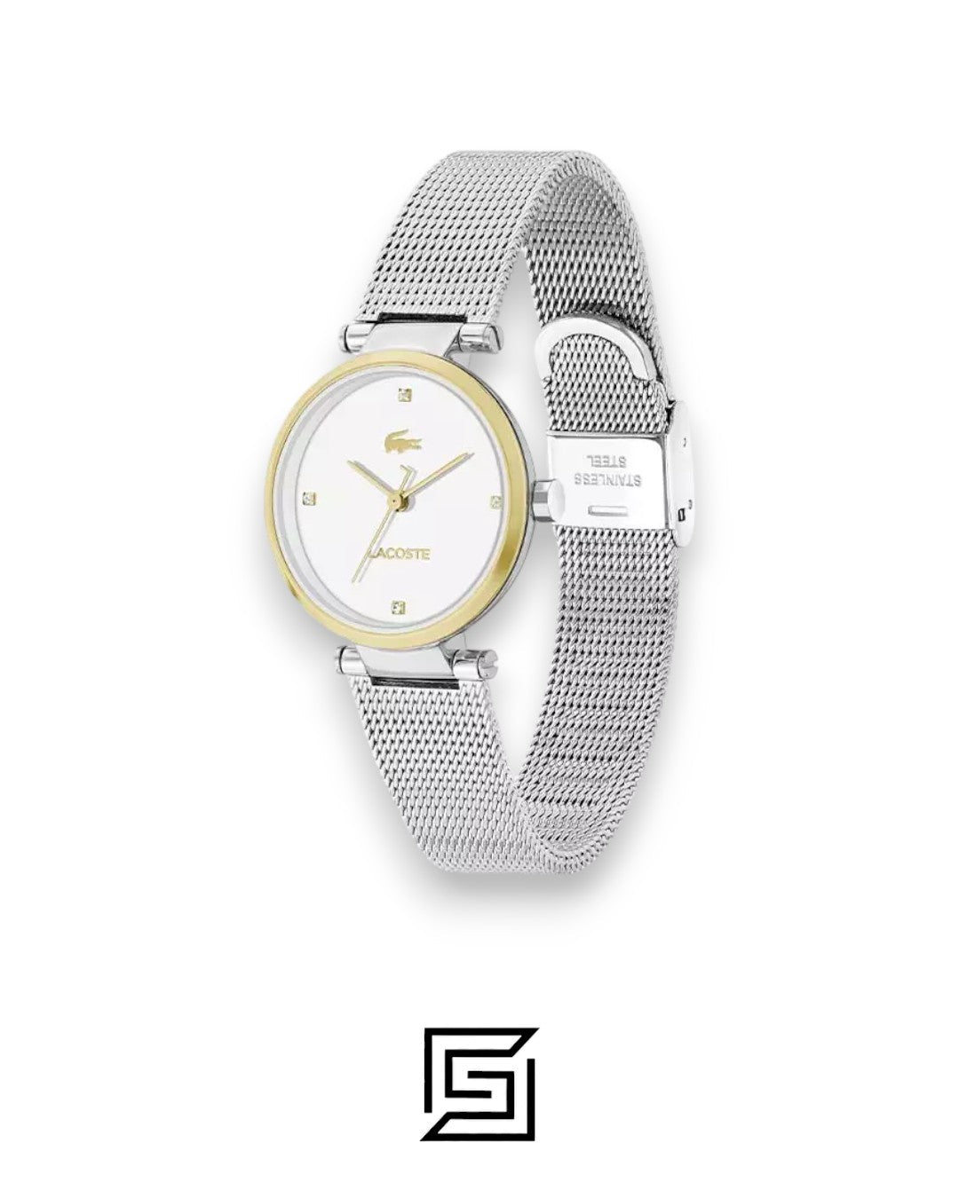Lacoste 2001337 White Dial Ladies Watch
