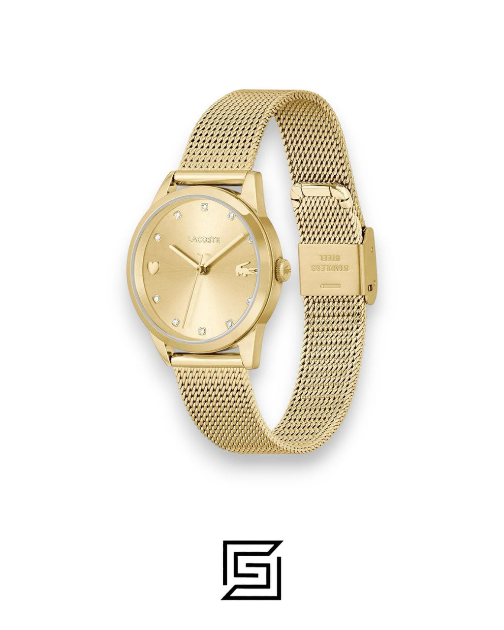 Lacoste 2001308 Gold Dial Women's Watch