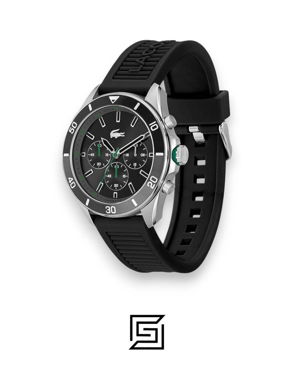 Lacoste 2011152 Black Dial Men's Chronograph Watch