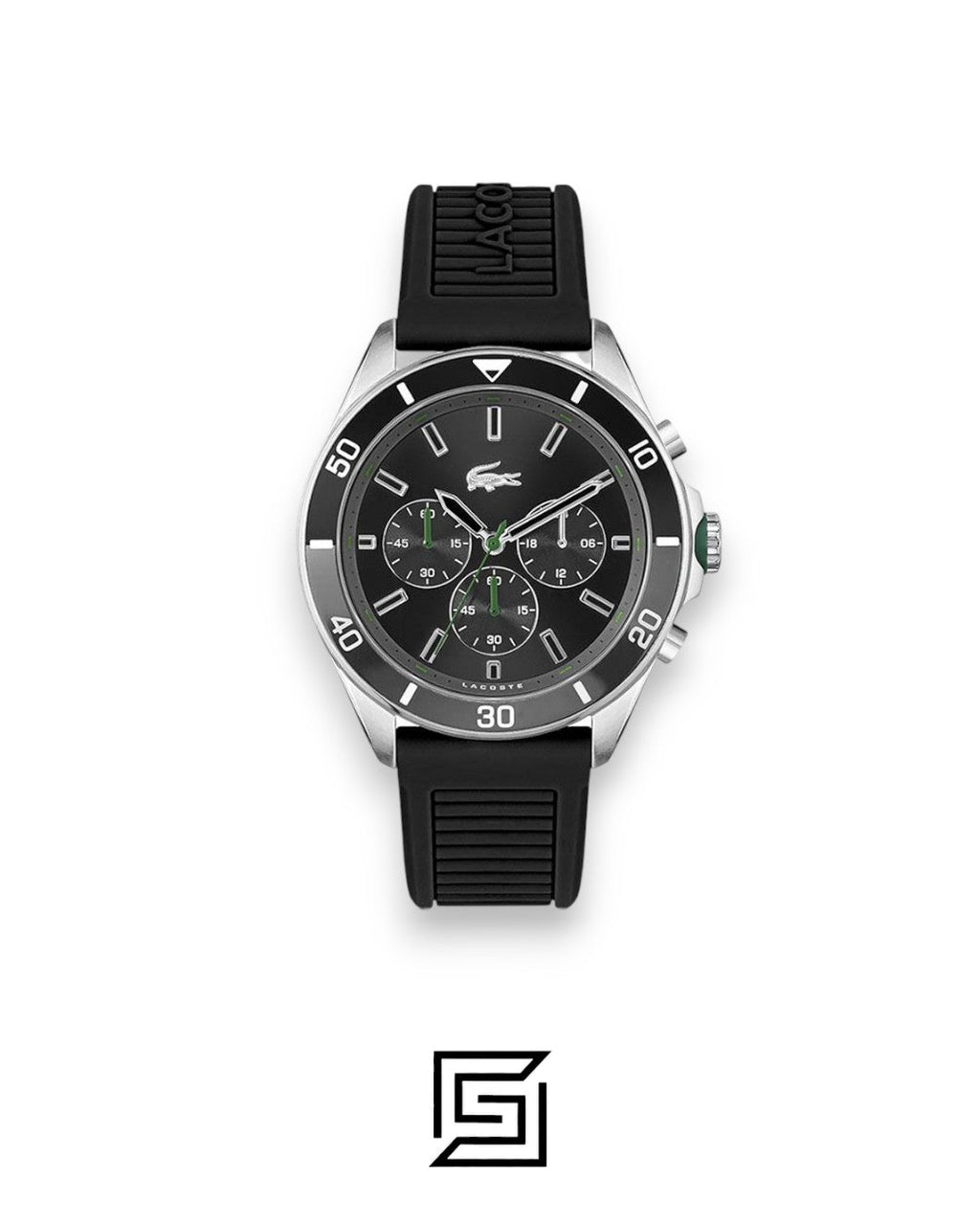 Lacoste 2011152 Black Dial Men's Chronograph Watch