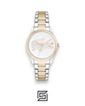 Lacoste 2001263 Women's Two-Tone Stainless Steel Watch with White Dial
