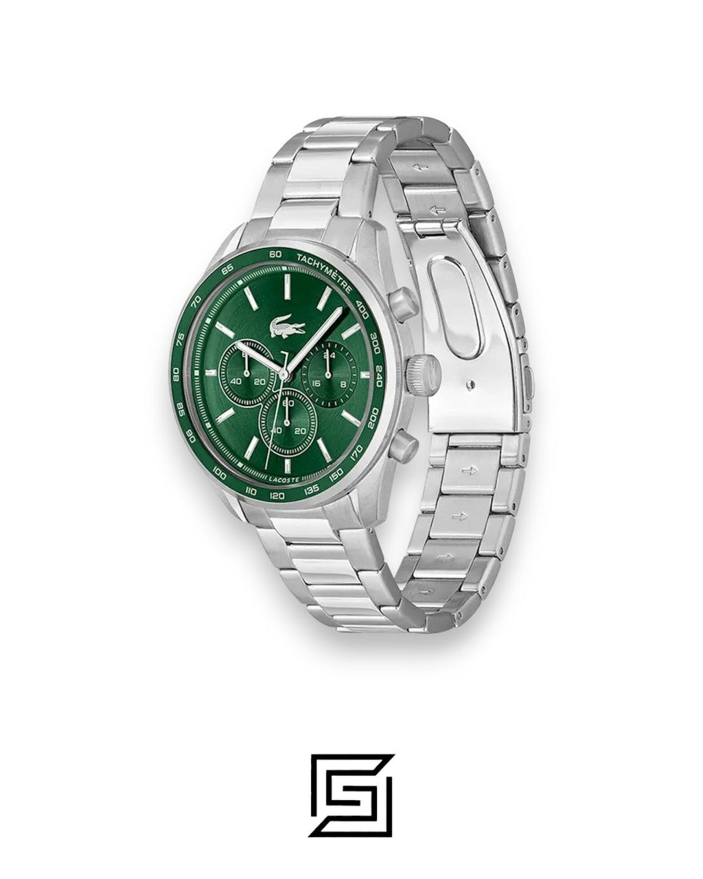 Lacoste 2011080 Green Dial Chronograph Watch