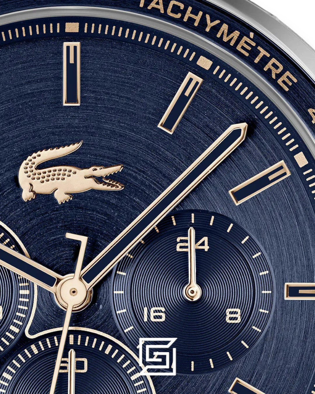Lacoste 2011380 Men's Chronograph Blue Dial Stainless Steel Watch