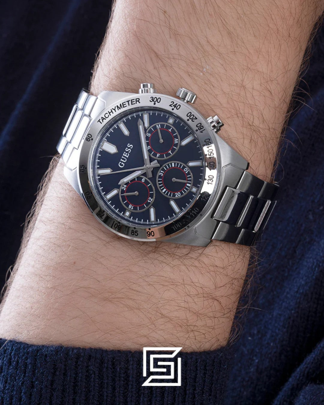 Guess GW0329G1 Blue Dial Chronograph Men's Watch
