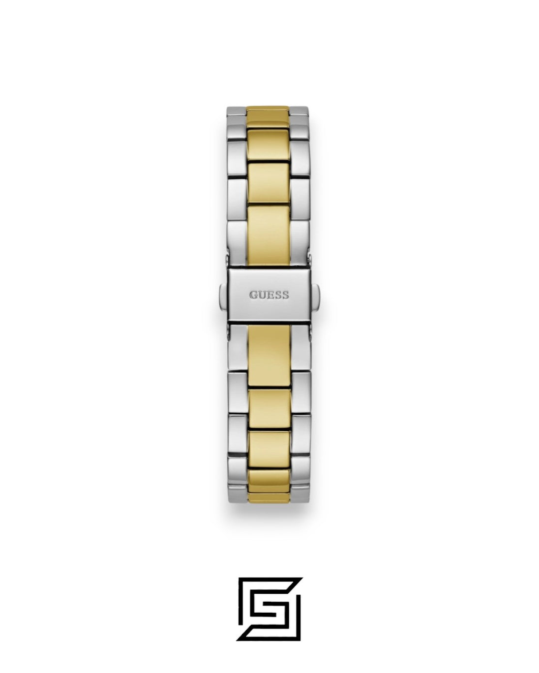 Guess GW0723L1 Two-Tone Gold and Silver Case 40mm Green Dial Women's Watch