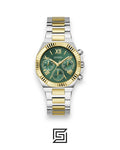 Guess GW0769L4 Two-Tone Green Dial Watch