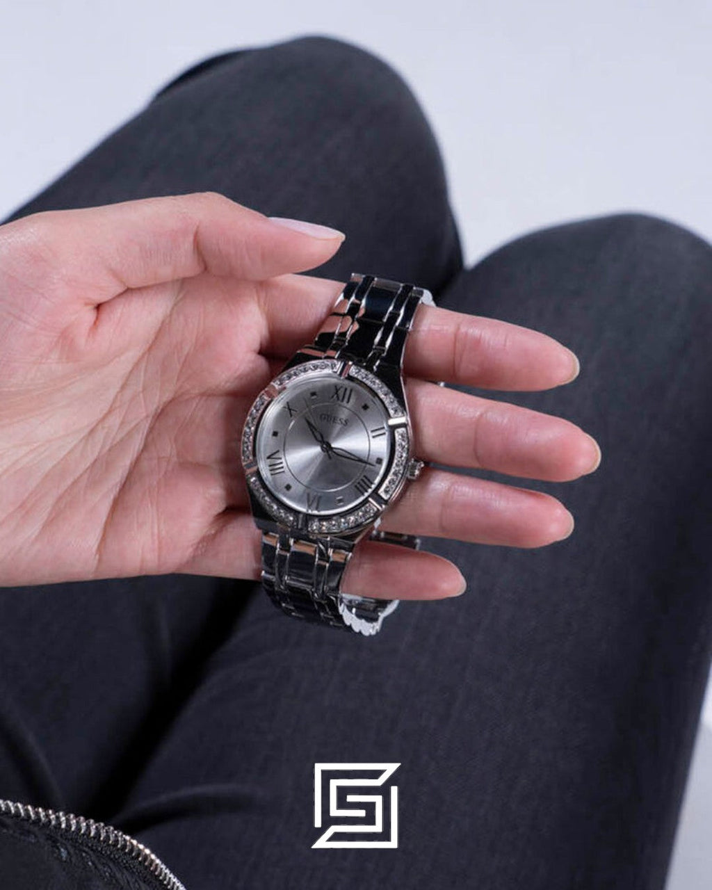 Guess GW0033L1 Silver Dial Stainless Steel Watch