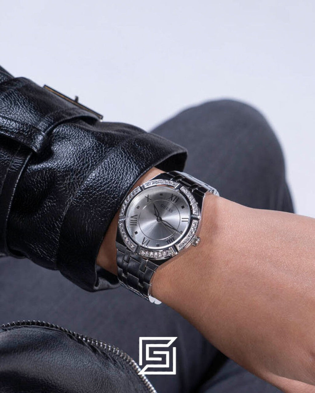 Guess GW0033L1 Silver Dial Stainless Steel Watch
