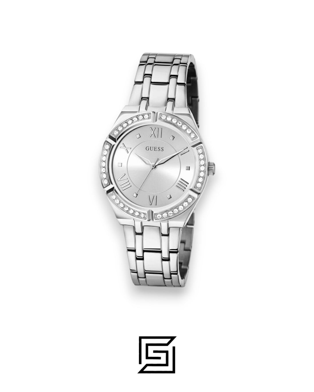 Guess GW0033L1 Silver Dial Stainless Steel Watch