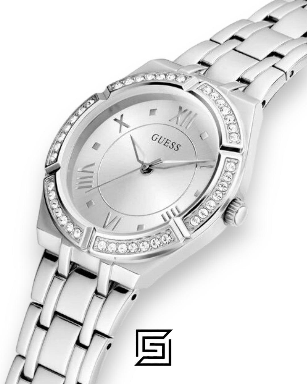 Guess GW0033L1 Silver Dial Stainless Steel Watch