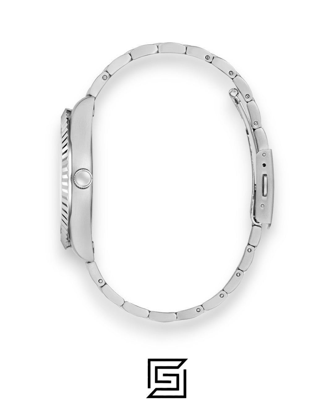 ساعة رجالي Guess GW0265G6 بمينا فضي