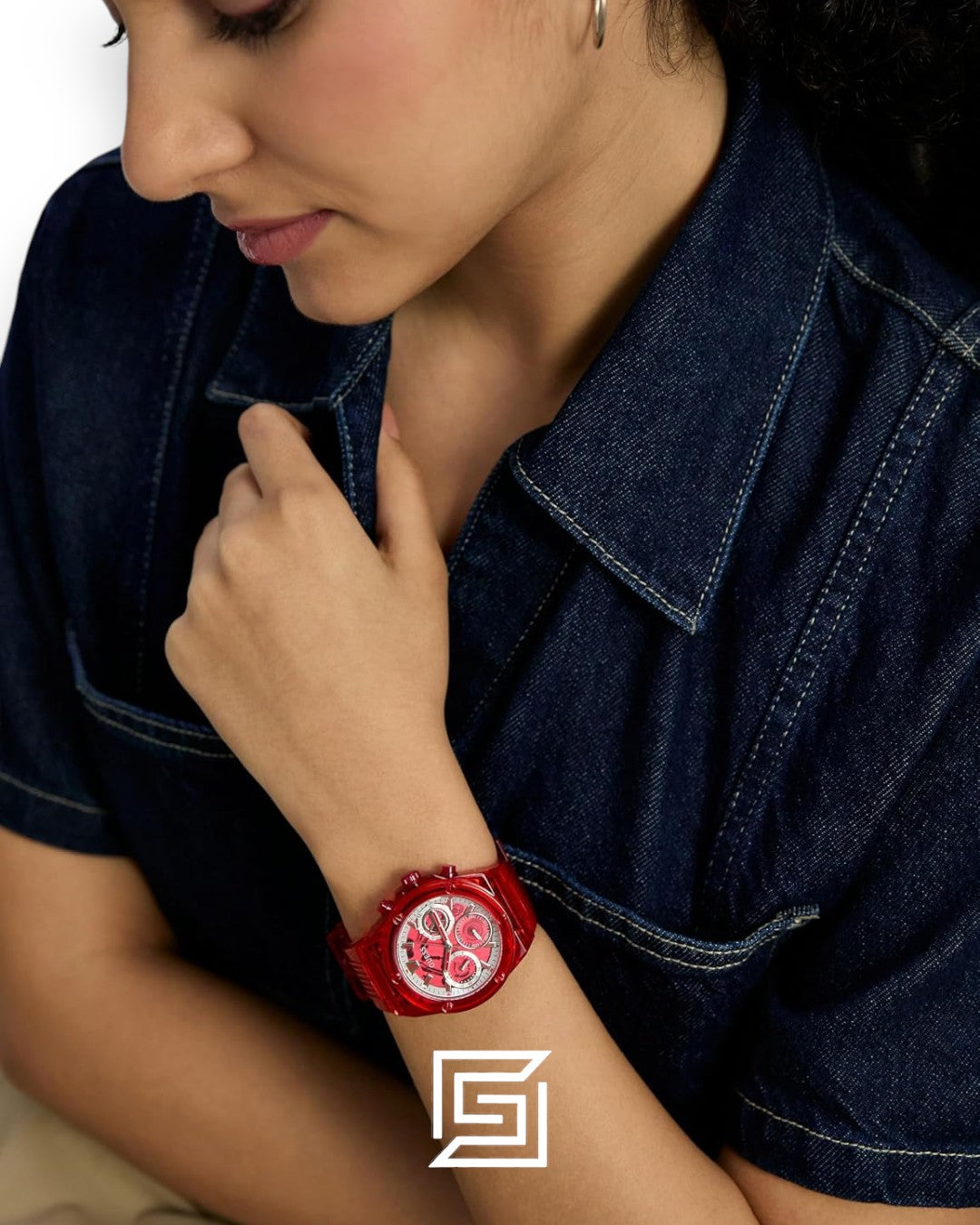 Guess GW0438L4 Red Dial Women's Watch