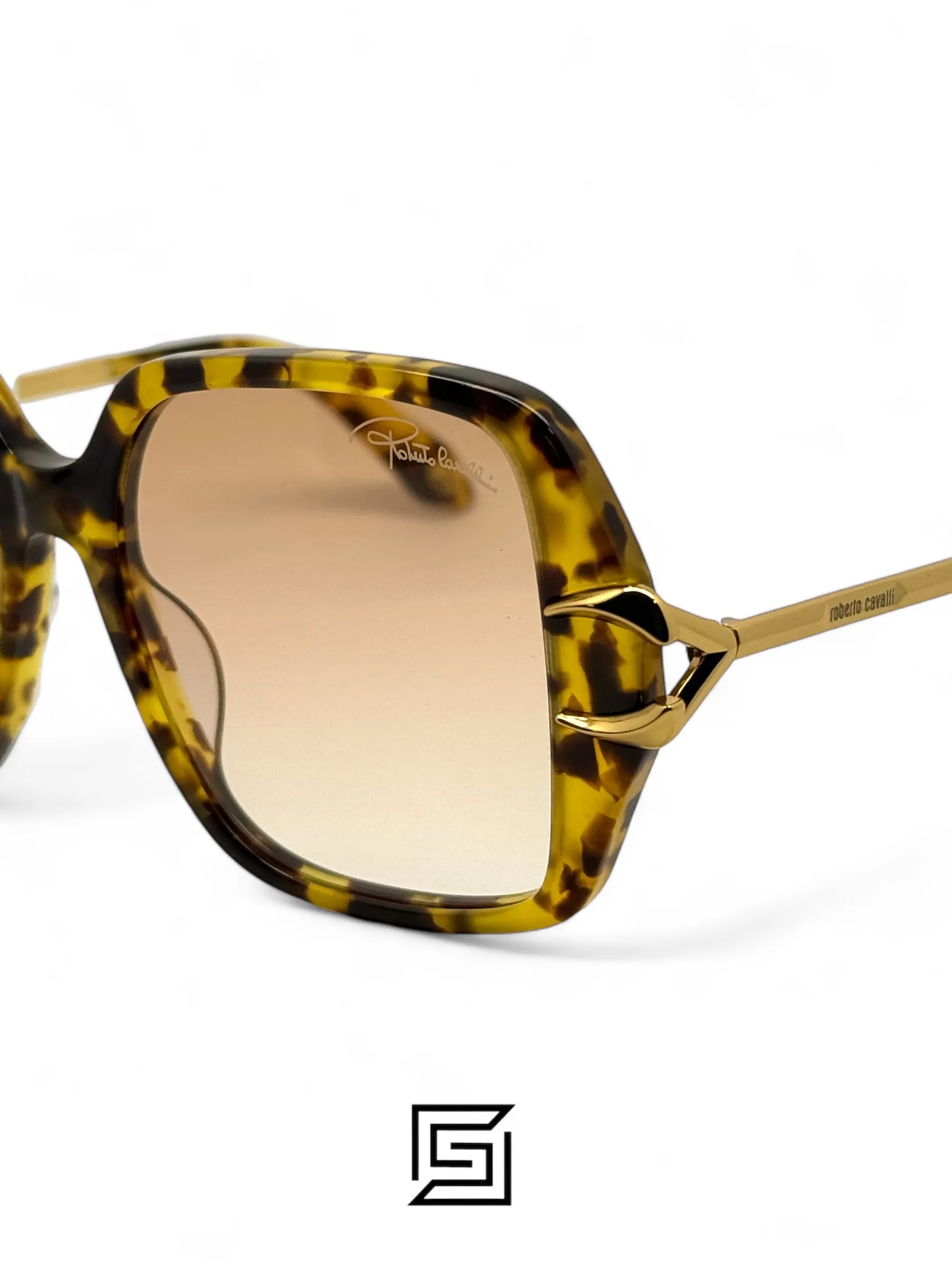 Roberto Cavalli sunglasses SRC077/TIGER X HONEY GOLD