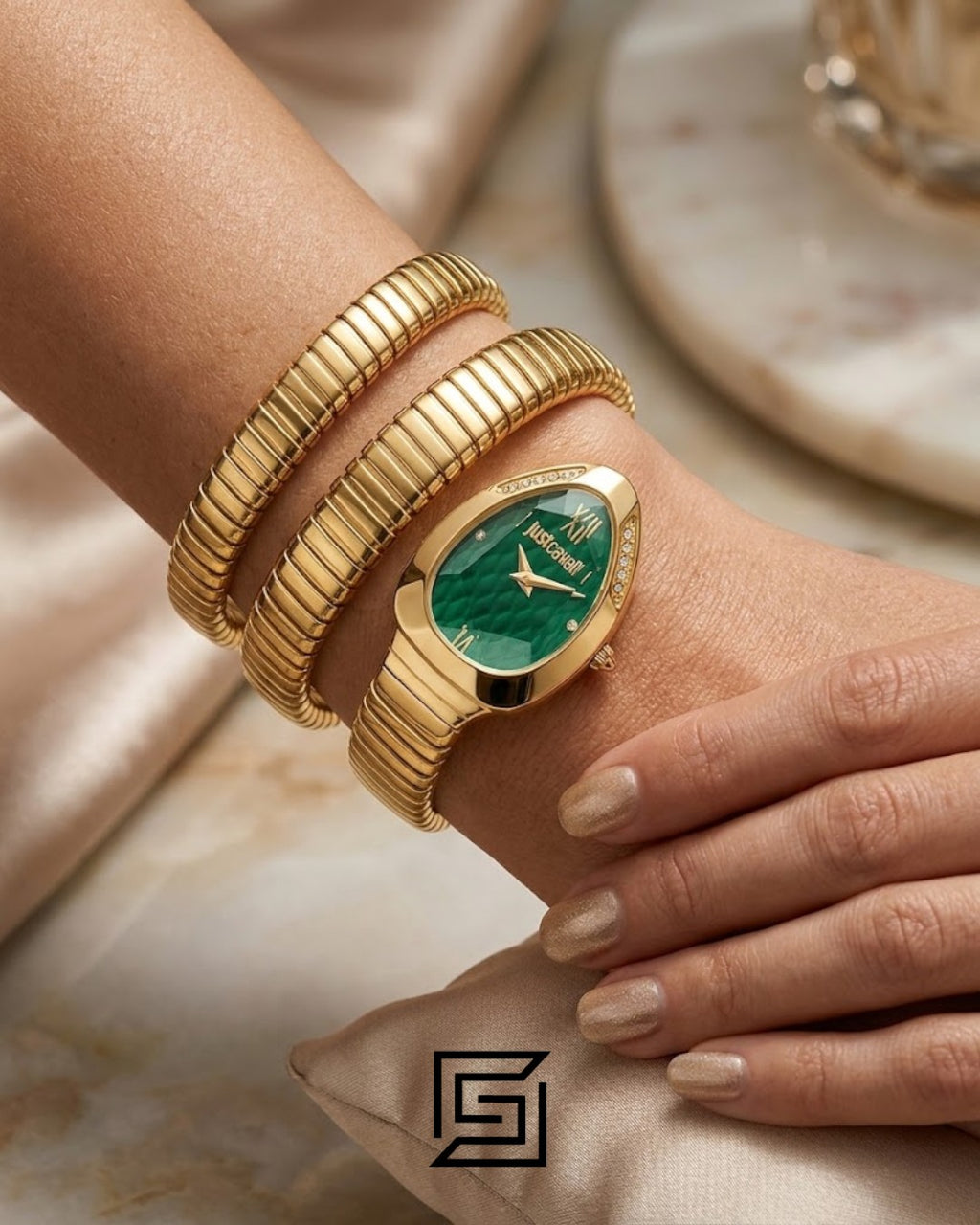 Just Cavalli JC1L224M0045 Green Dial Women's Watch