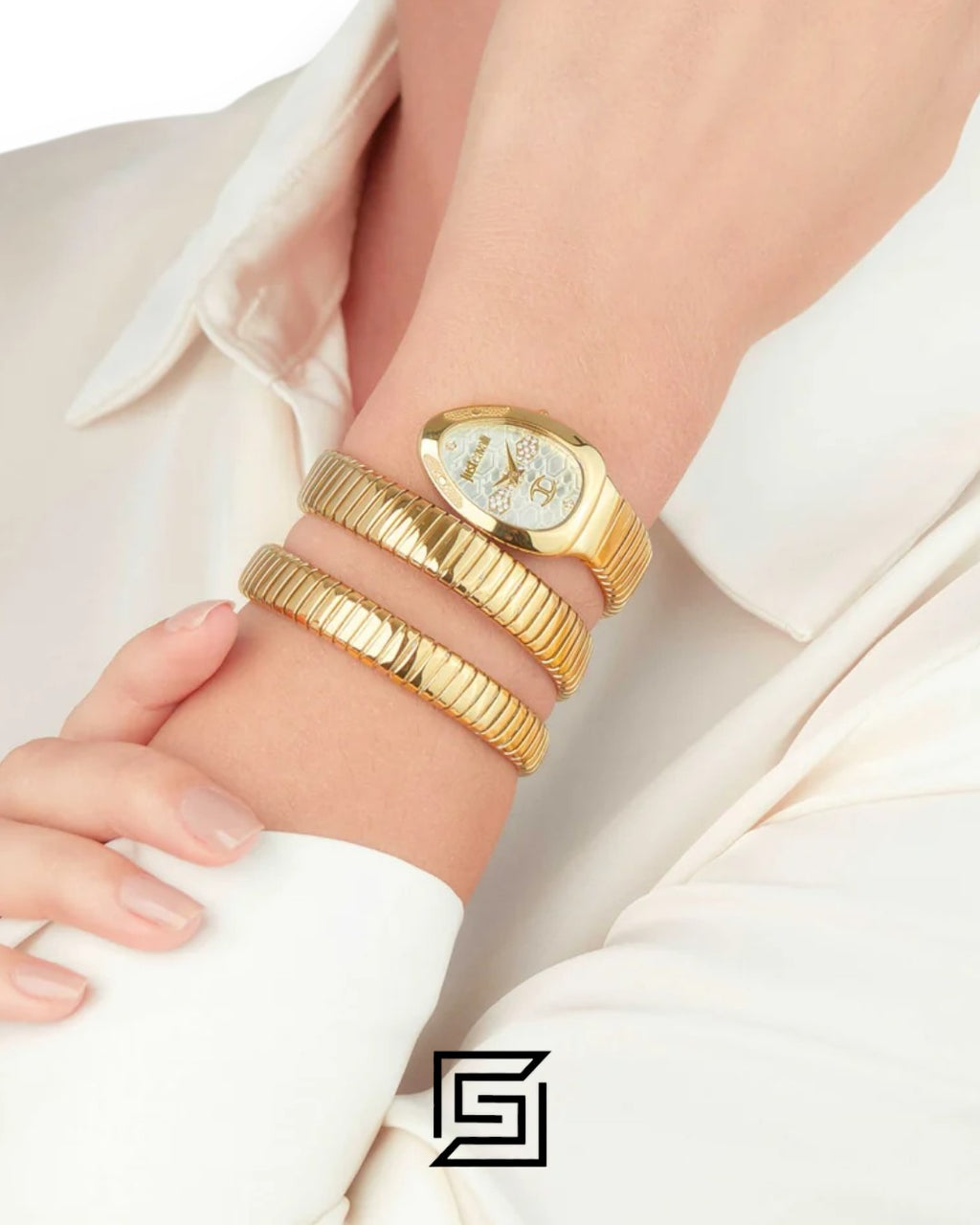 Just Cavalli JC1L232M0025 White Dial Women's Watch
