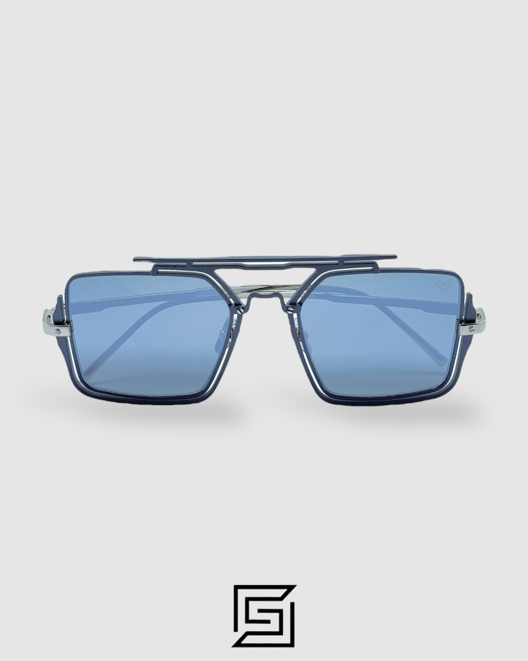 Vysen  The Marcus - MA7 Grey Frame Silver Mirror Lenses