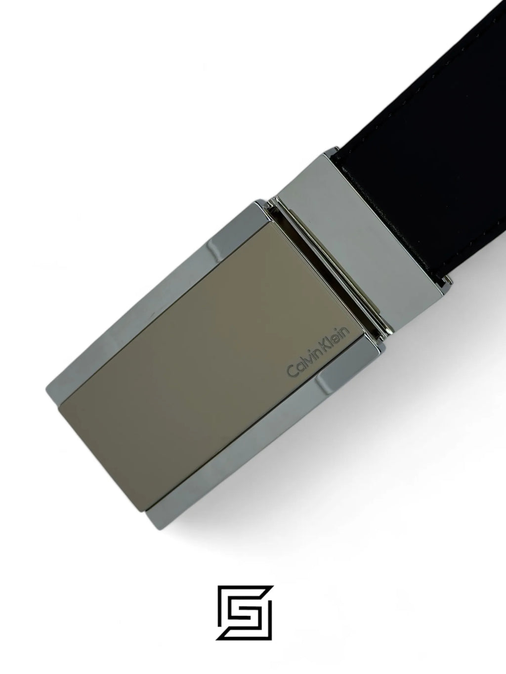 Calvin Klein leather CK SET BELT AND WALLET CK LOGO MODEL 5