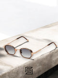 JOHN DALIA MATT sunglasses for men - gold