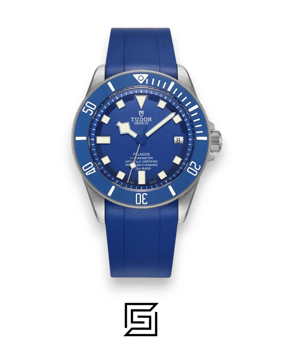 TUDOR PELAGOS Blue Rubber