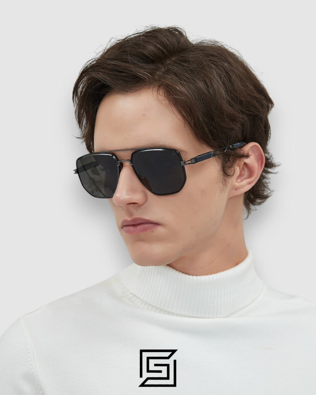 MAYBACH THE LENS Black Lenses Gun Frame