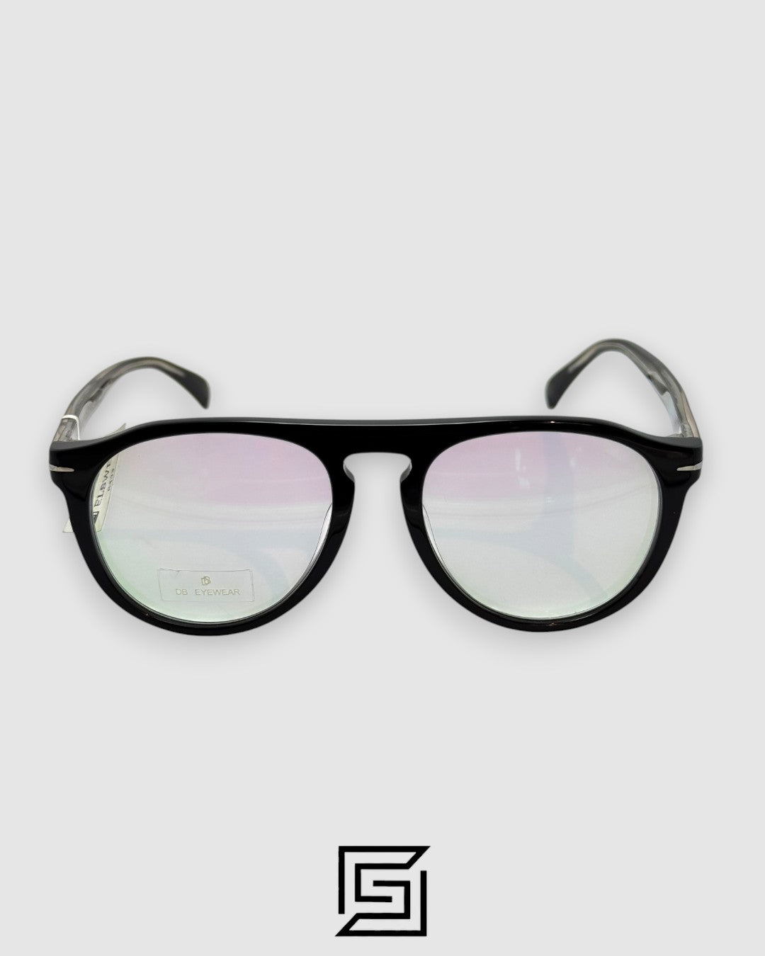 David Beckham DB7009/S 807IR Optical Glasses - Black Acetate Frame
