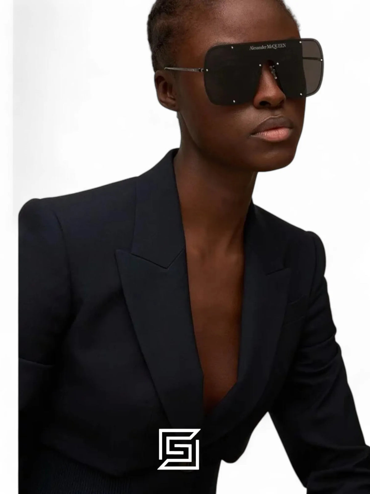 sunglasses ALEXANDER AM0362S/BLACK X BLACK