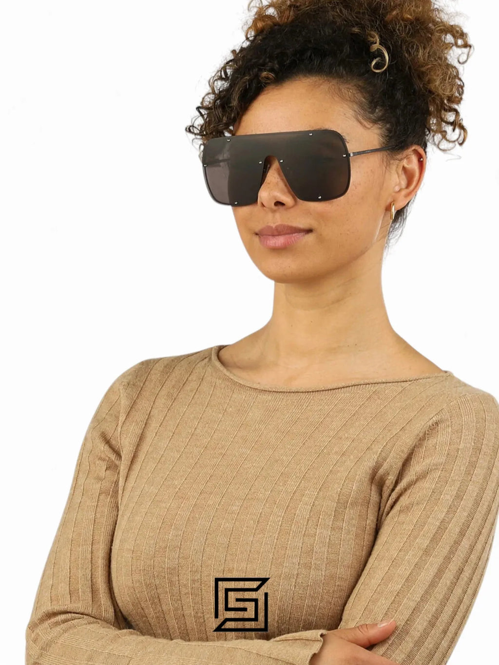 sunglasses ALEXANDER AM0362S/BLACK X BLACK