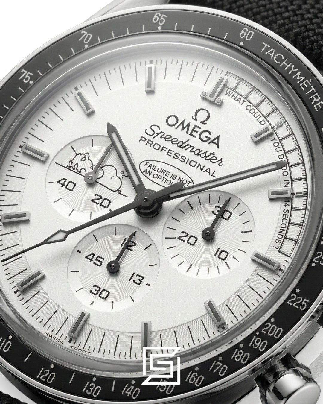 Omega Speedmaster 'Silver Snoopy' Tribute – White Dial & Nylon Strap