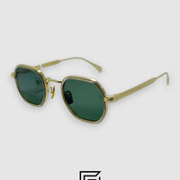 David Beckham DB1097 Sunglasses Men - TRANC GOLD -GREEN