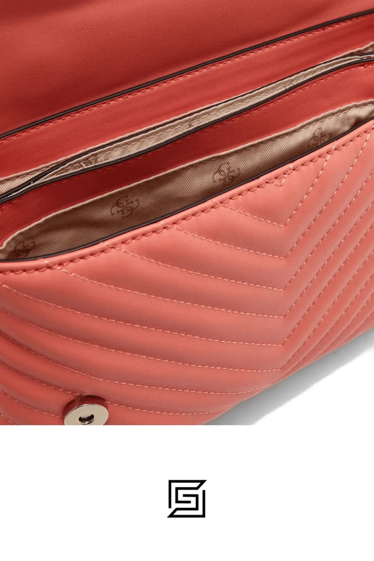 leather Guess Women's Blakely Top Handle Flap Top-Handle Bag