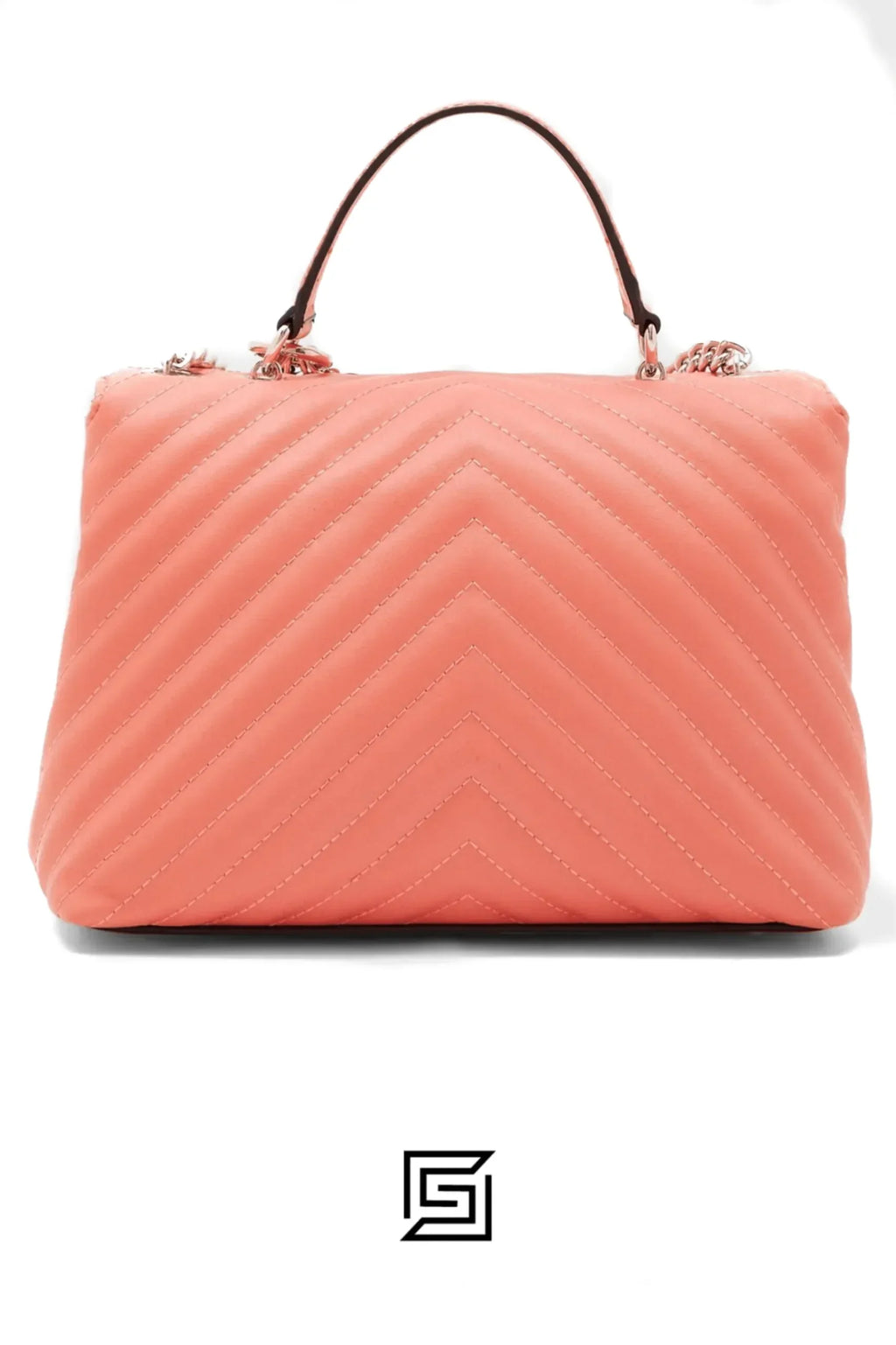 leather Guess Women's Blakely Top Handle Flap Top-Handle Bag