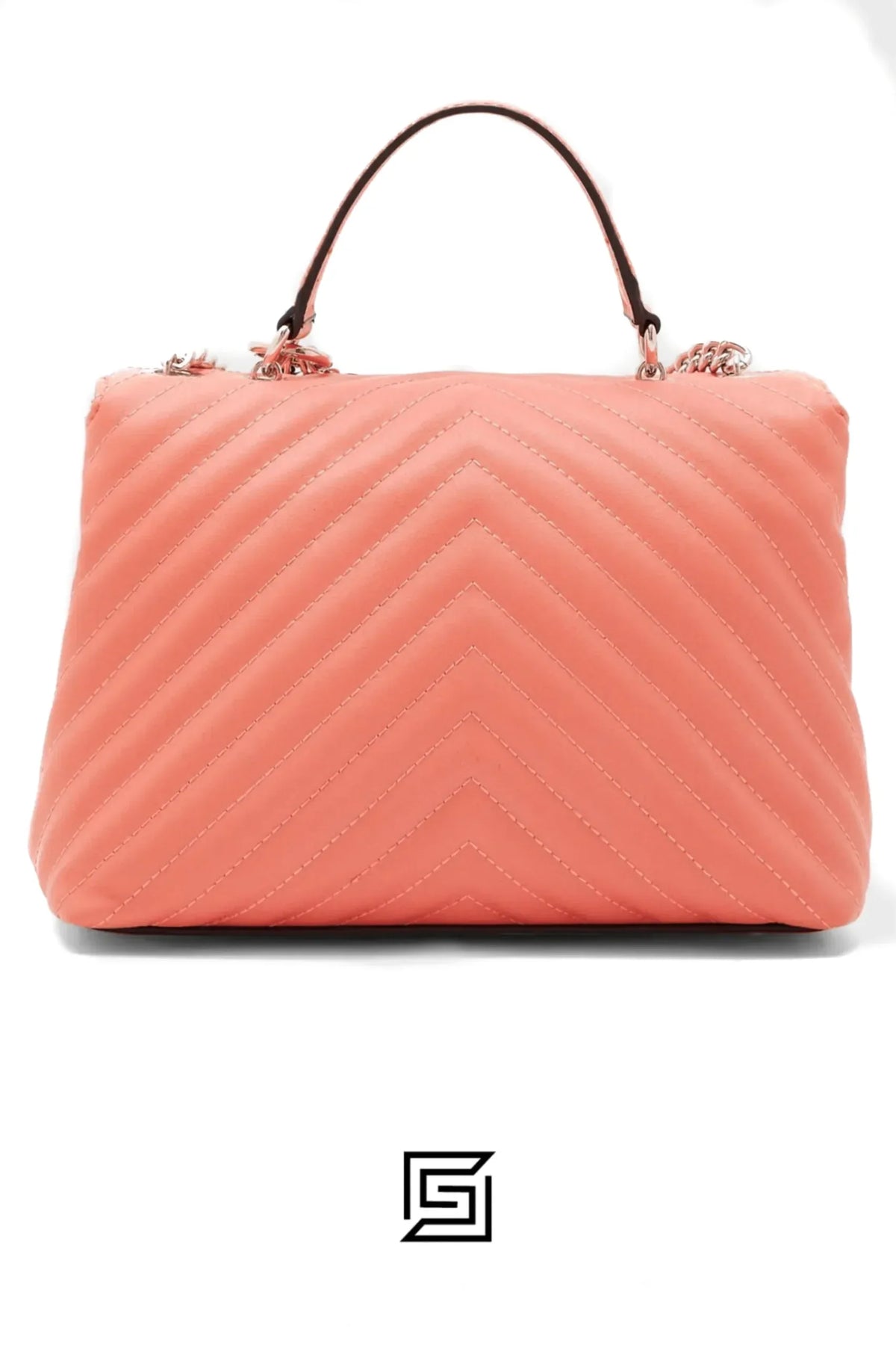 leather Guess Women's Blakely Top Handle Flap Top-Handle Bag