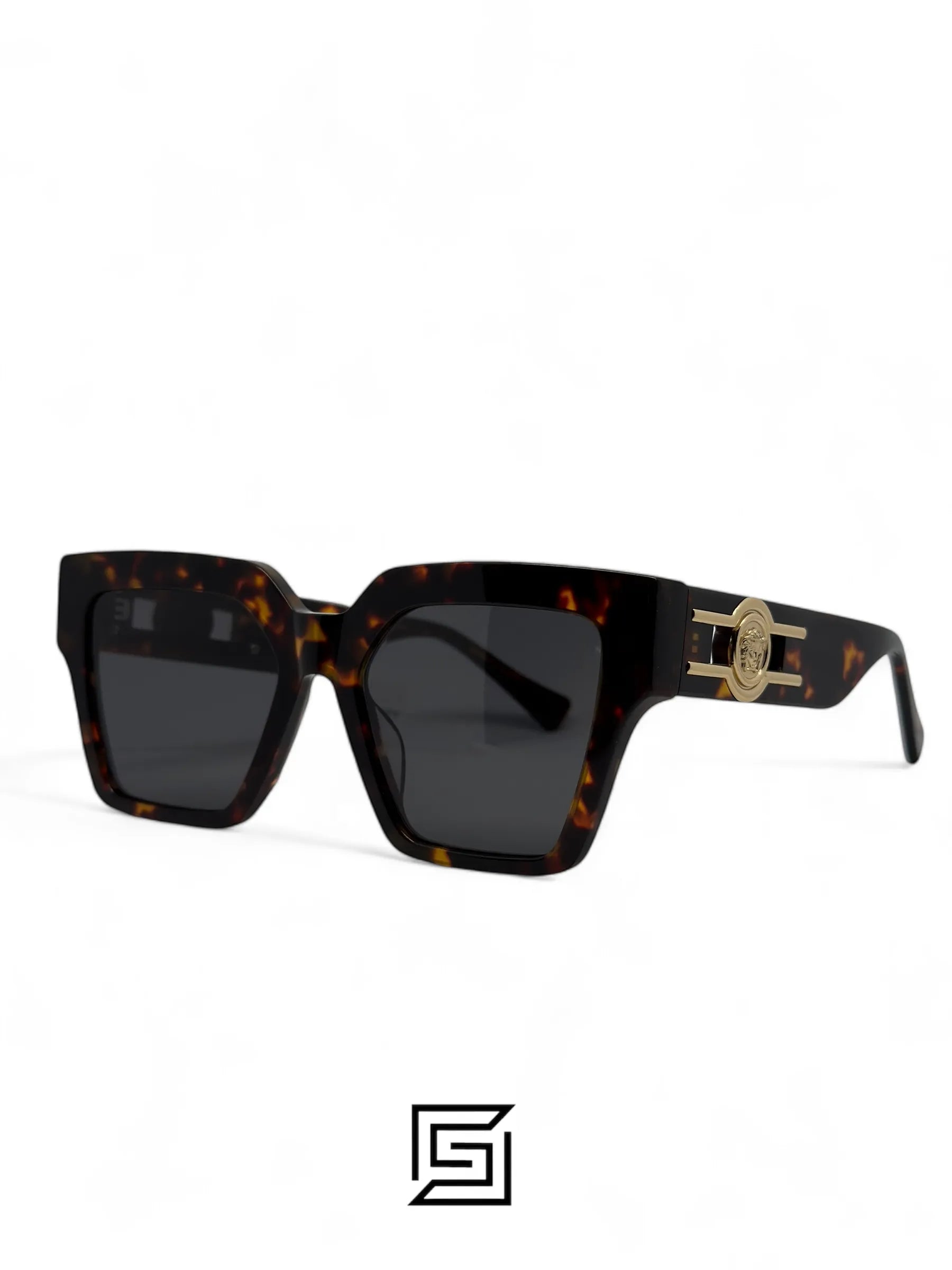 نظارة شمسية VERSACE VE4458/TIGER X BLACK