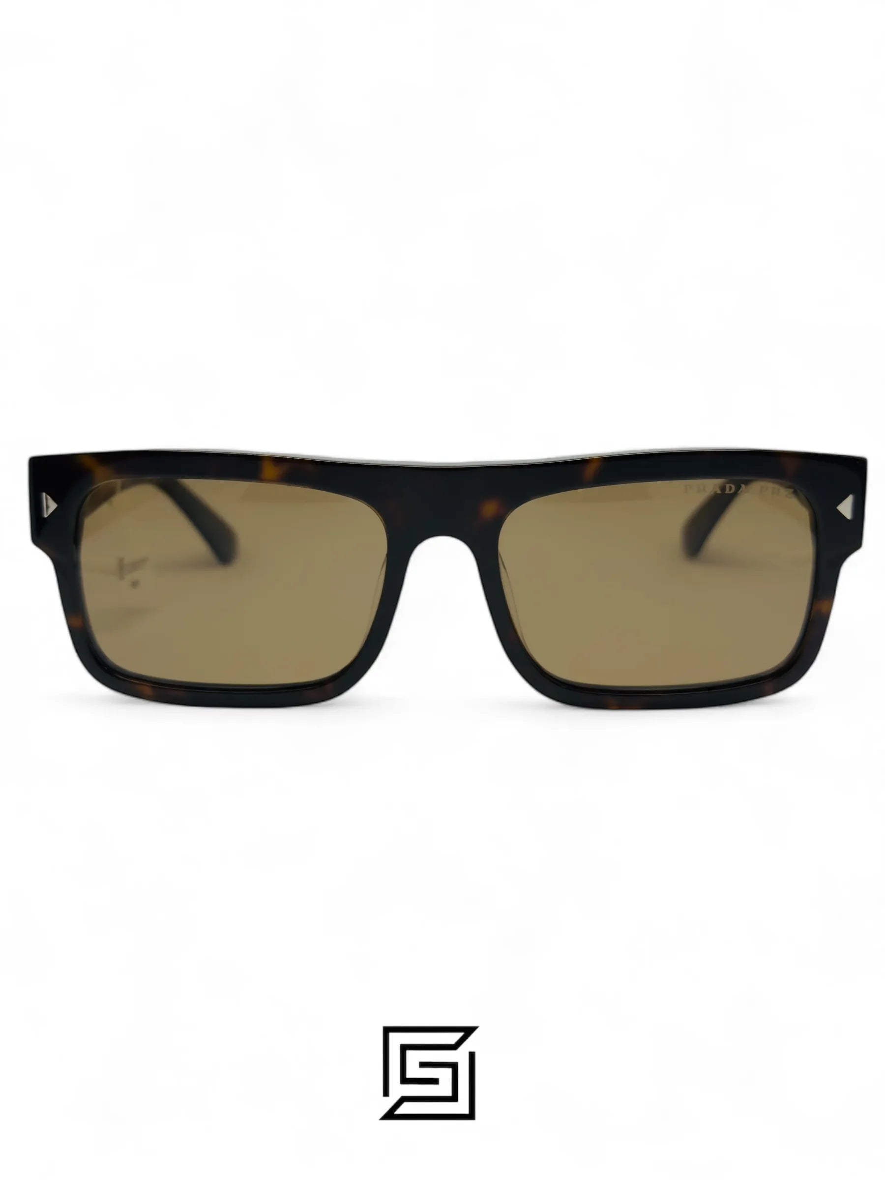نظارات شمسية PRADA SPR A10SF 17N-01D/TIGER - بني