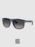 Ray Ban RB4147 Sunglasses Unisex - matte_blue