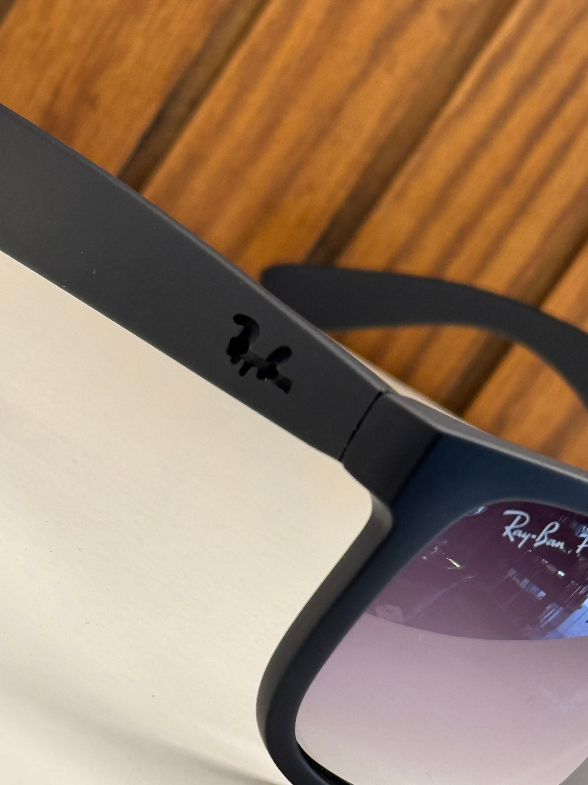 RB4165 JUSTIN/BLACK MATTE - BLACK POLARISED