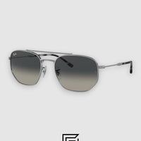 Ray Ban RB3707 Sunglasses Unisex - gun_grey